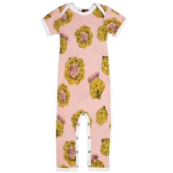 MILKBARN Artichoke Organic Cotton Romper 12-18 months NWT - Picture 1 of 2
